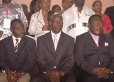 From left to right Pastor Martin JTL Gabon, Pastor Kabangu JTL Director of Missions and Pastor Kiluba