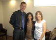 Brother Adrian and Sister Sello with a South African missionary working under Jews for Jesus.