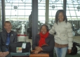 Sister Sello with Head of Department of Financial Policy of Botswana, at airport of Addis Abbaba